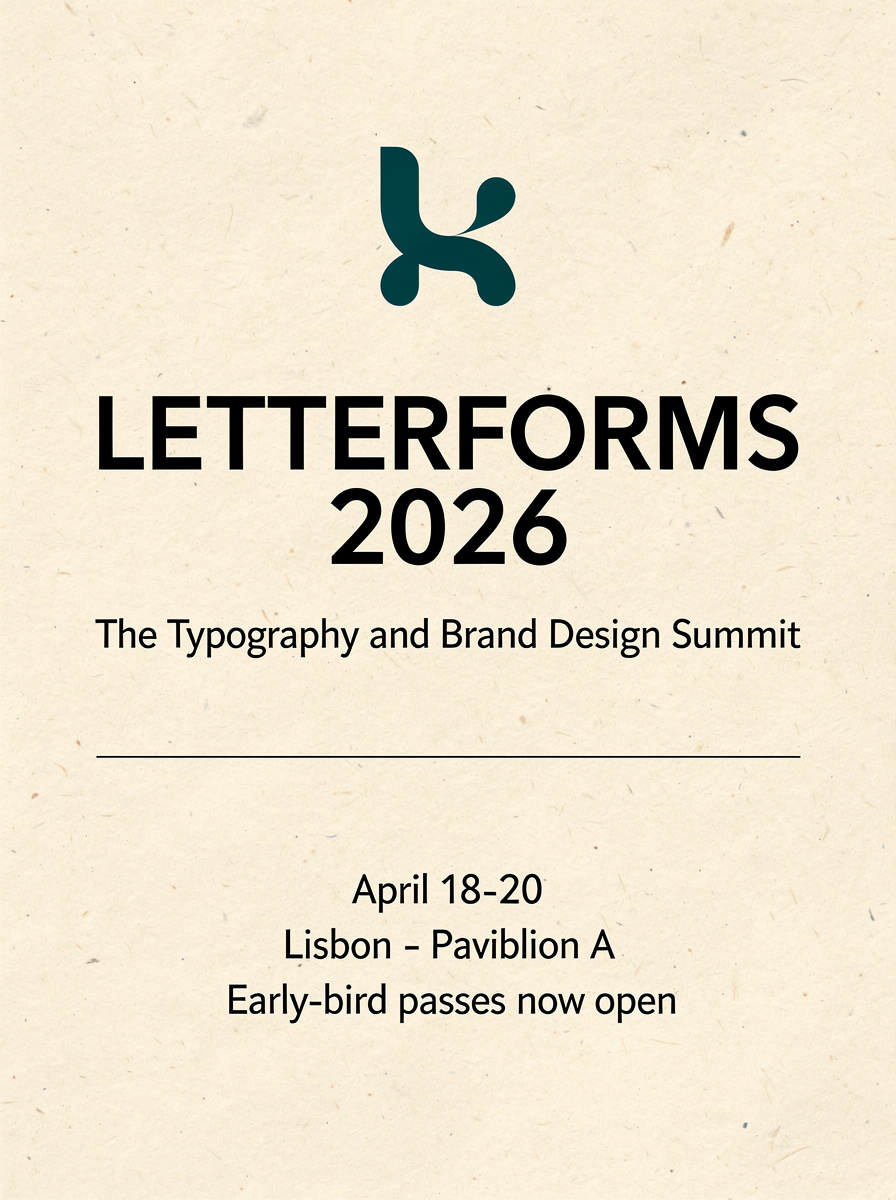 flux-2 poster output on the same prompt, bolder display headline but a spelling slip in the fine print