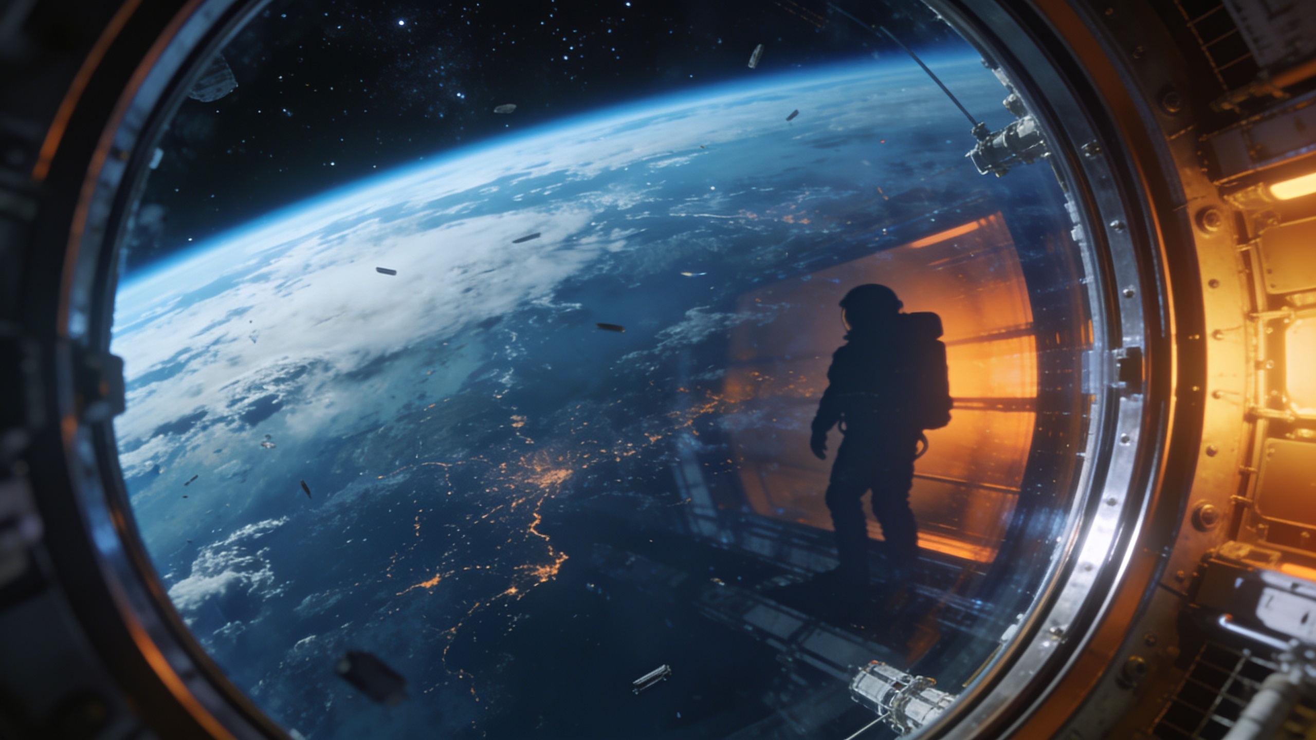 Space Station Porthole