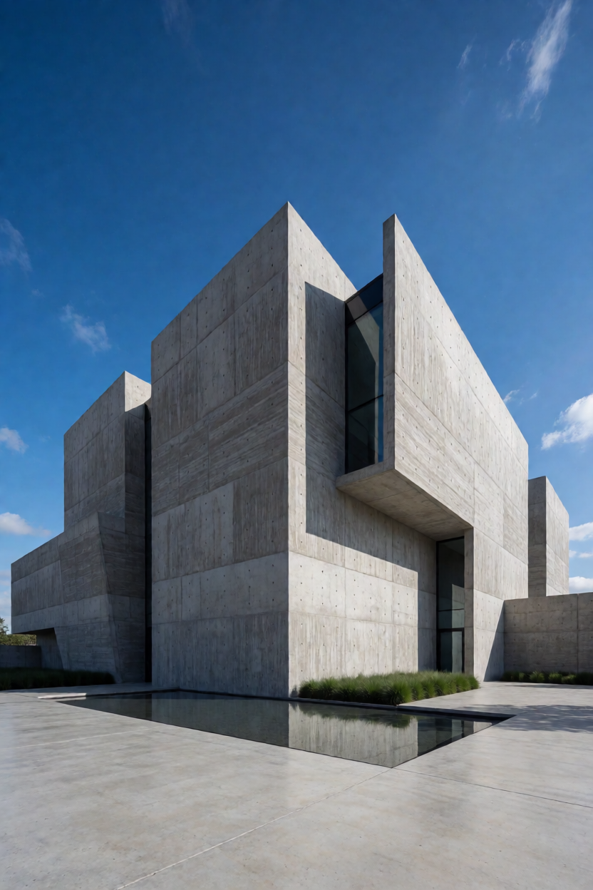 Brutalist museum