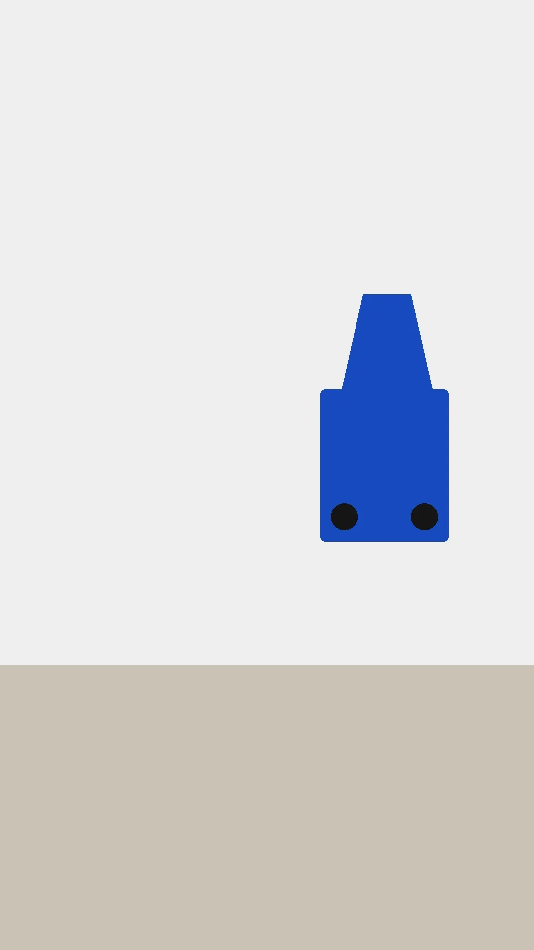Last frame: blue toy car on the right