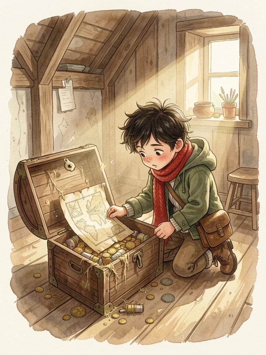 A map in the attic