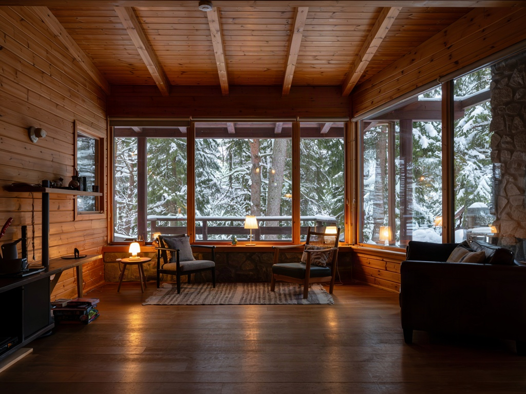 Source image (cabin)