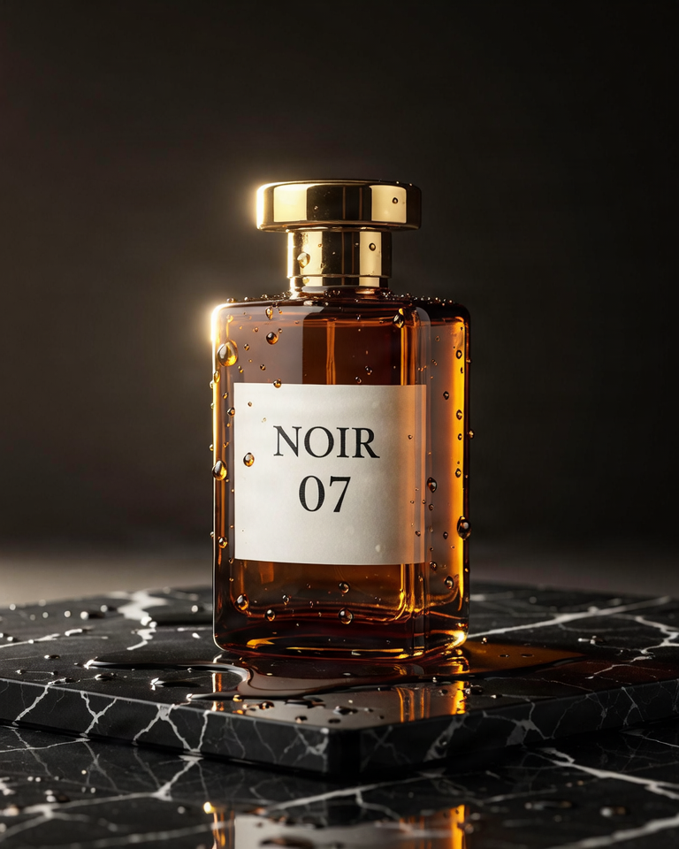 Perfume product shot