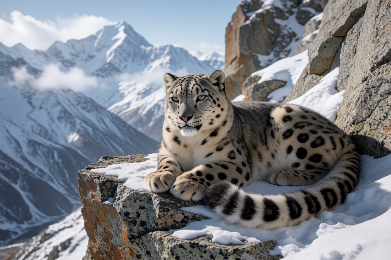 Himalayan snow leopard