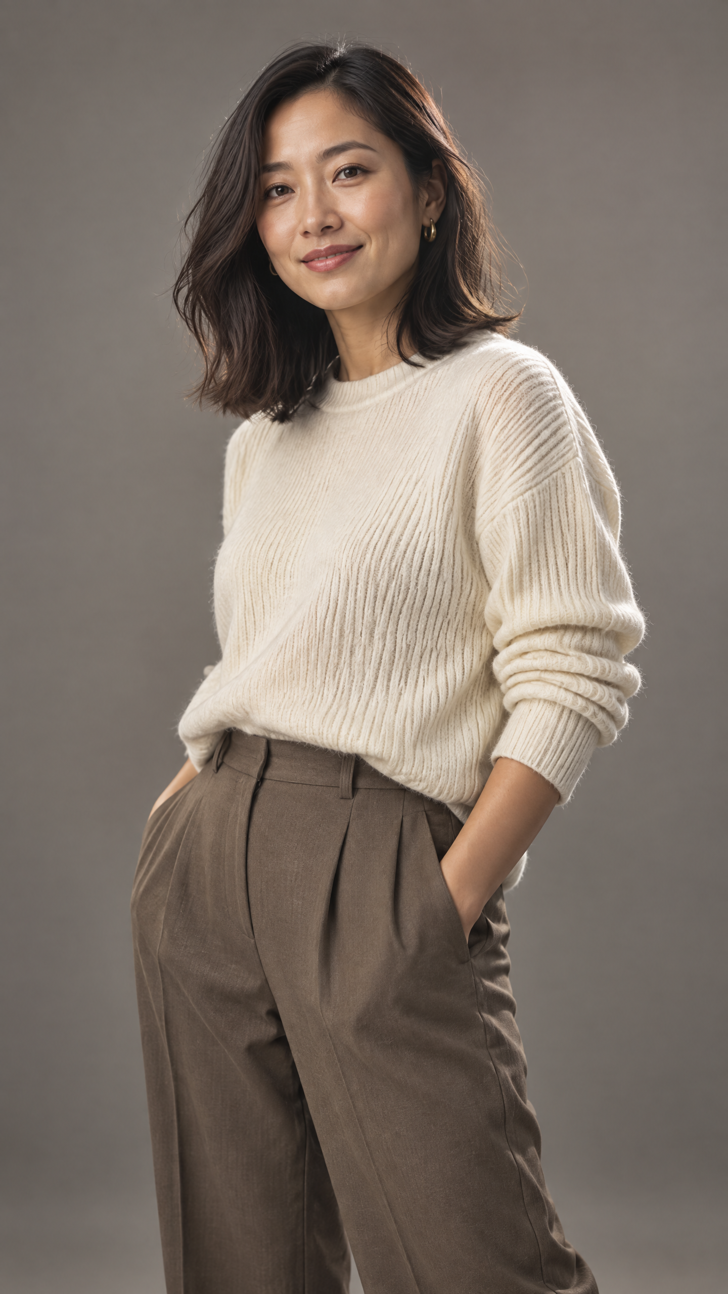 A spoken performance on a still portrait: character reference image