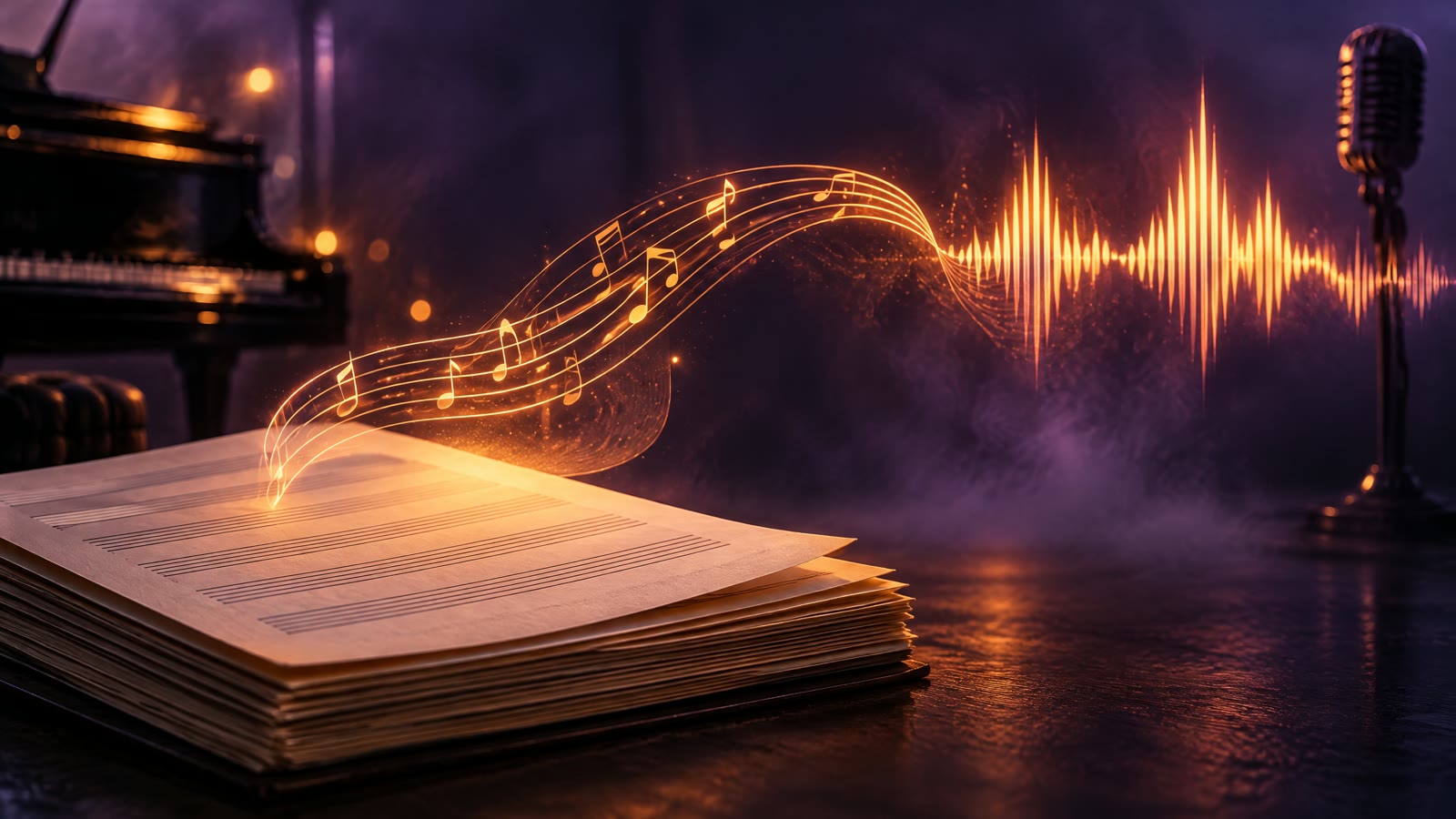 Mureka 9.5 lyrics-to-song cover: finished lyrics turned into a complete song