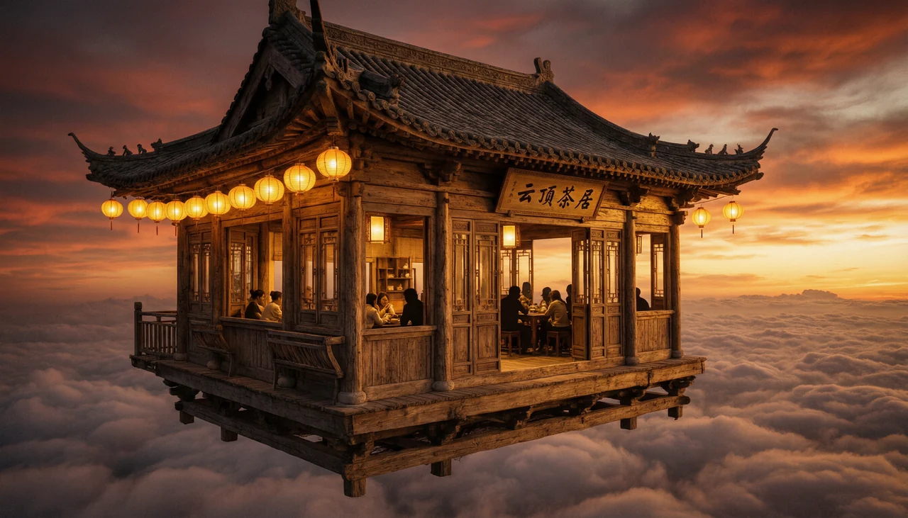Cloud-top Teahouse