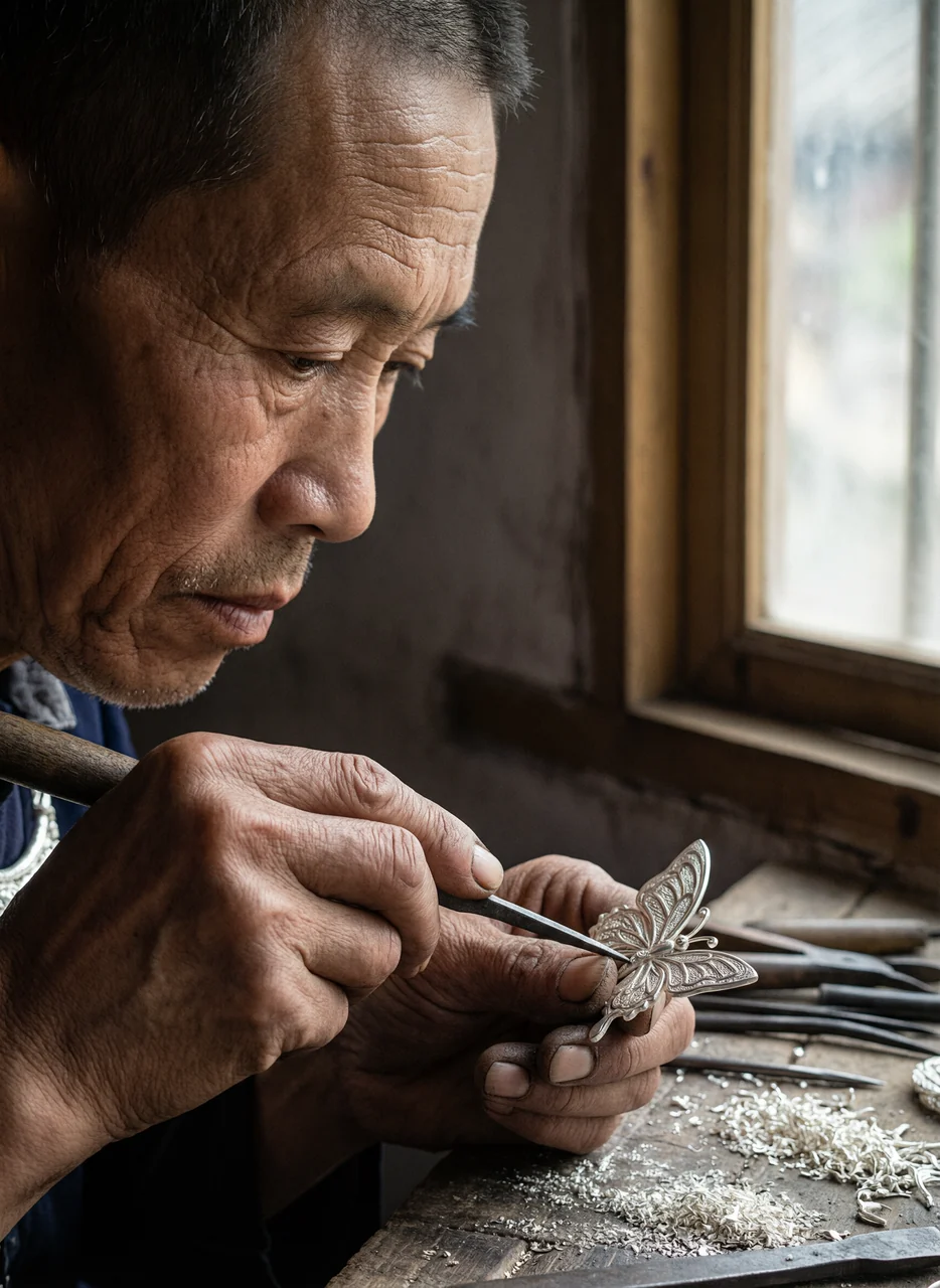 Miao Silver Craftsman