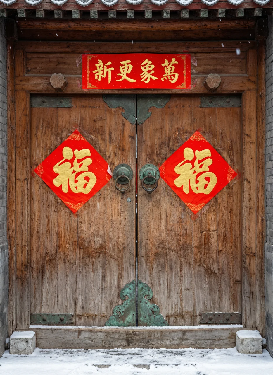 Courtyard Spring Couplets