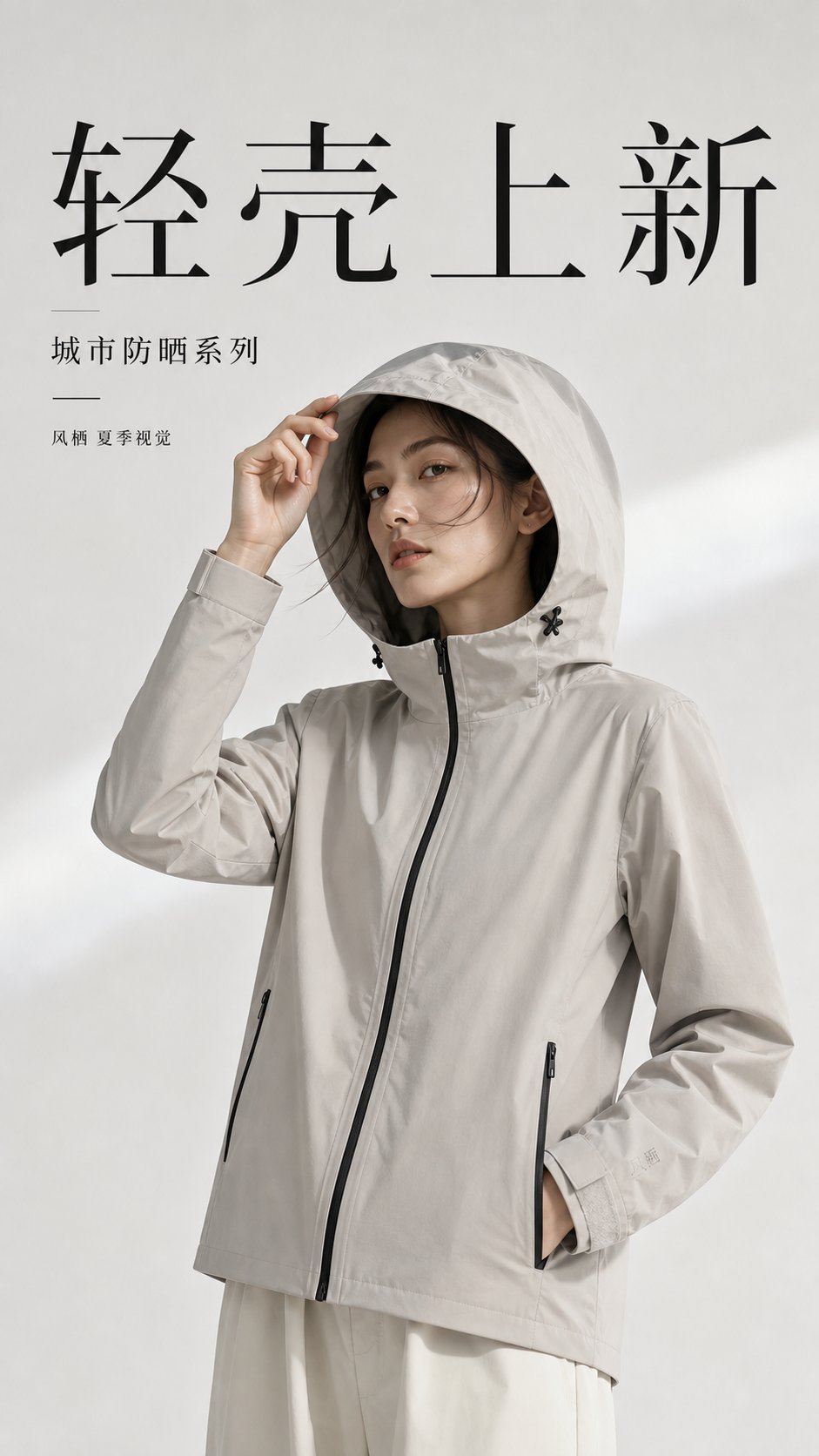 用中文大字建立上新主视觉,作品 2