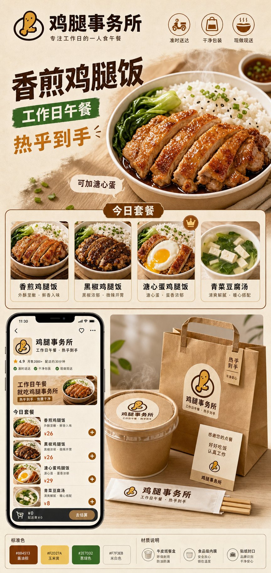 让一人食外卖首屏更有记忆点