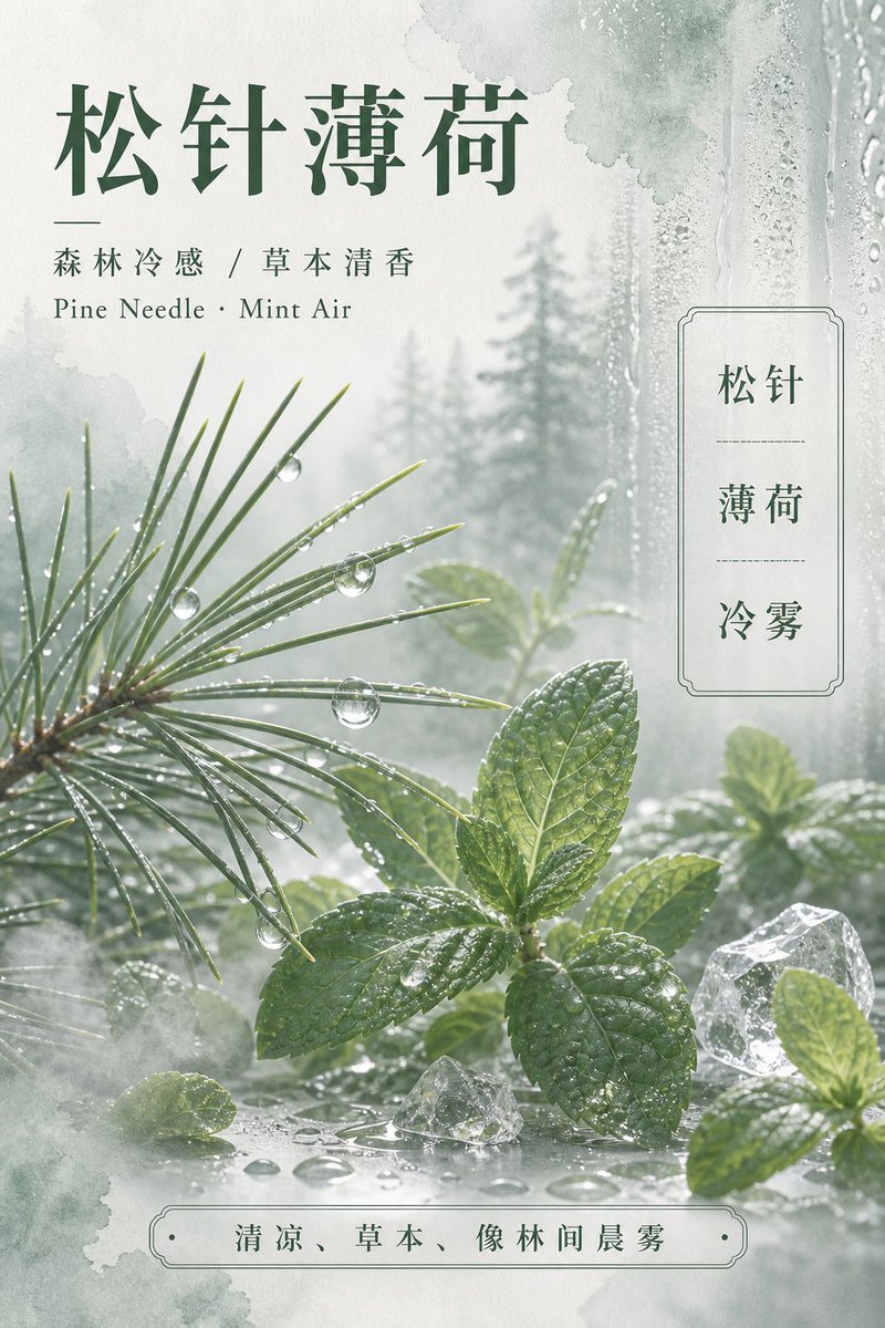 把植物气味变成一张海报