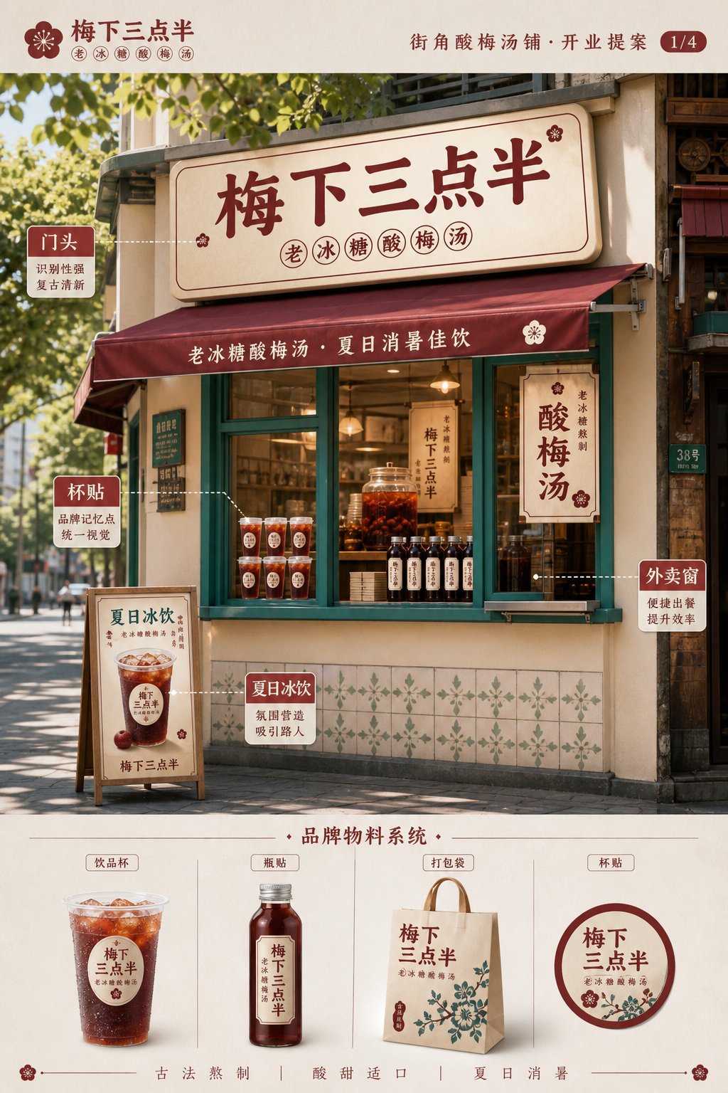 从零设计一家酸梅汤铺