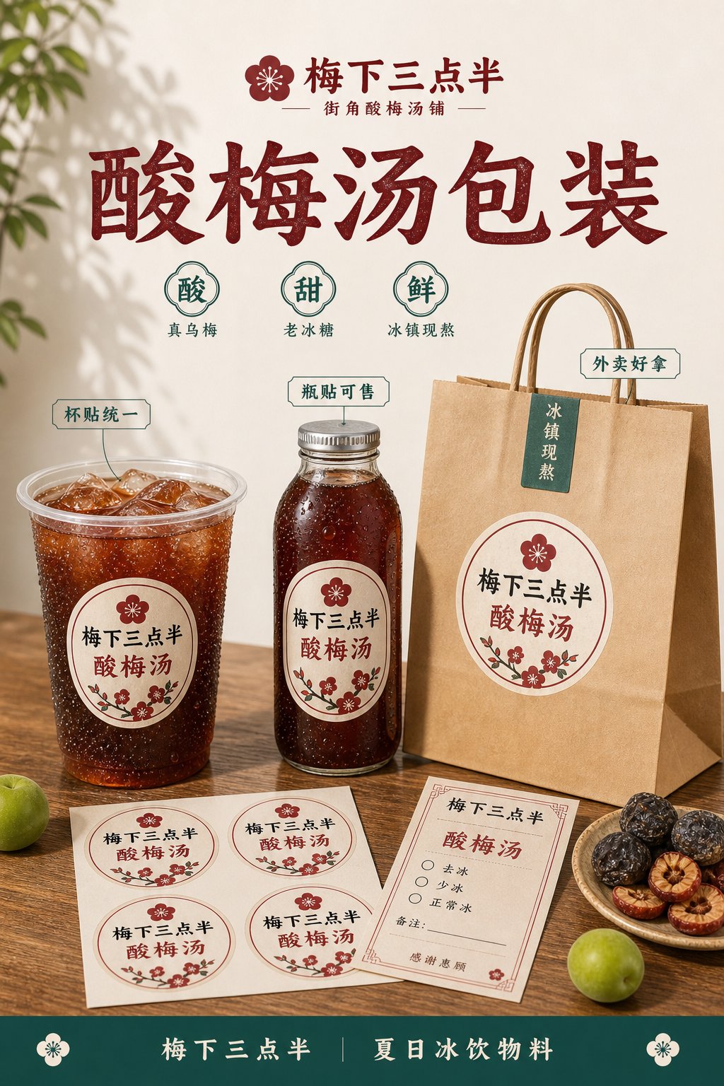 从零设计一家酸梅汤铺,作品 2