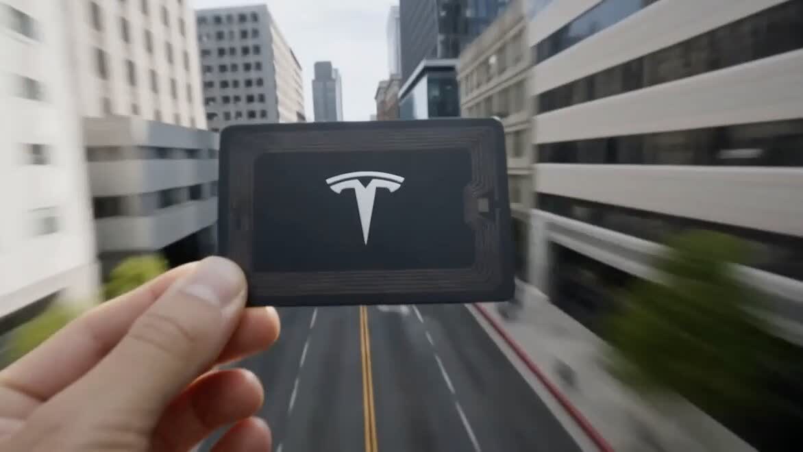 Tesla Card POV City Burst