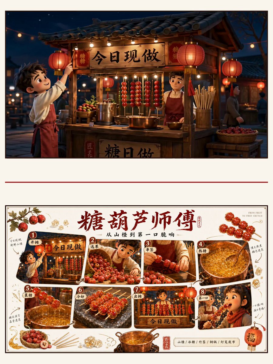 把食物制作过程拍成短片