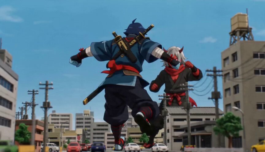 Giant Ninja Tokusatsu Battle